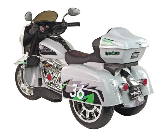 Lean Cars Goldwing NEL-R1800GS Three-Wheeled Battery Motorcycle grey