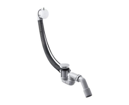 Hansgrohe vannas sifons Flexaplus S, 40/50 mm, trose 520 mm, plastmasa, hroms