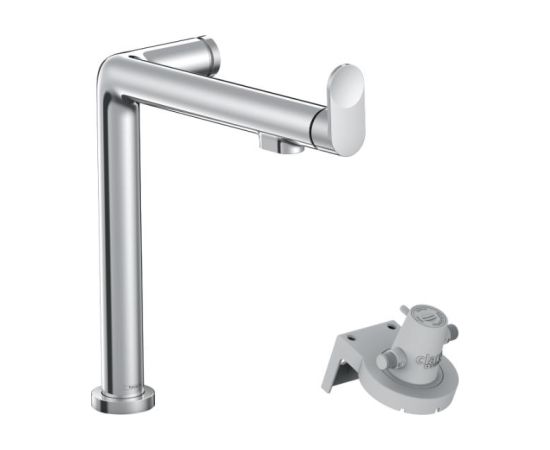 Hansgrohe virtuves izlietnes maisītājs Aqittura M91 FilterSystem 240, bez filtra, hroms