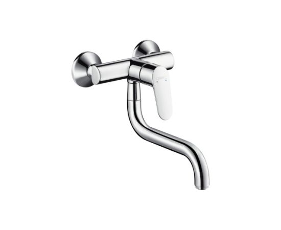 Hansgrohe virtuves izlietnes maisītājs Focus M41 1jet, no sienas, hroms