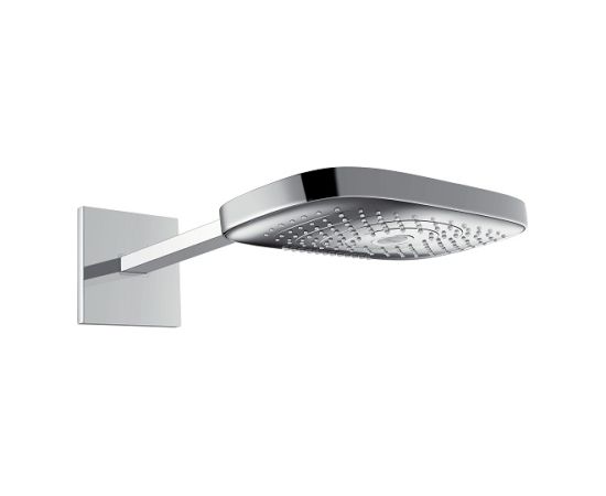 Hansgrohe dušas galva ar turētāju Raindance Select E 300 3jet, no sienas, hroms