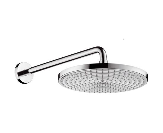 Hansgrohe dušas galva ar turētāju Raindance S 300 Air 1jet, no sienas, L=390 mm, hroms