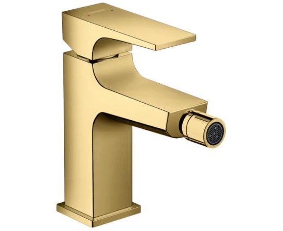 Hansgrohe bidē maisītājs Metropol, ar push-open, polished gold optic