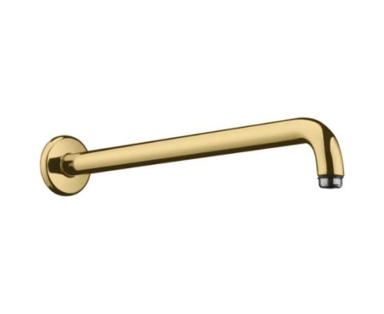 Hansgrohe dušas galvas turētājs, 389 mm, no sienas, polished gold optic