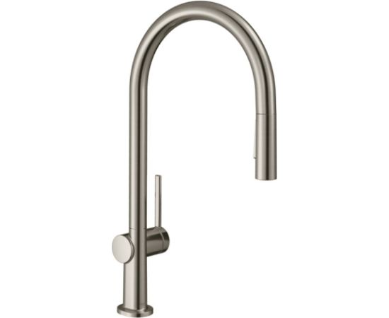 Hansgrohe virtuves izlietnes maisītājs ar izvelkamu dušu Talis M54 210 1jet, stainless steel