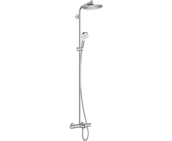 Hansgrohe dušas sistēma ar vannas termostatu Crometta S 240 1jet/Crometta Vario, hroms