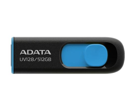 A-data MEMORY DRIVE FLASH USB3 512GB/BLK/BLUE AUV128-512G-RBE ADATA