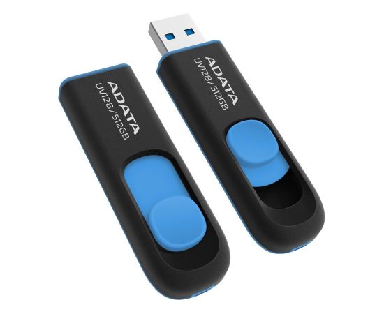 A-data MEMORY DRIVE FLASH USB3 512GB/BLK/BLUE AUV128-512G-RBE ADATA