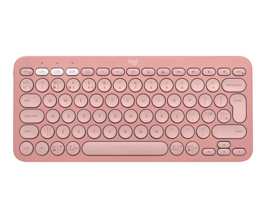 LOGITECH K380S Bluetooth Keyboard - TONAL ROSE - US INT'L