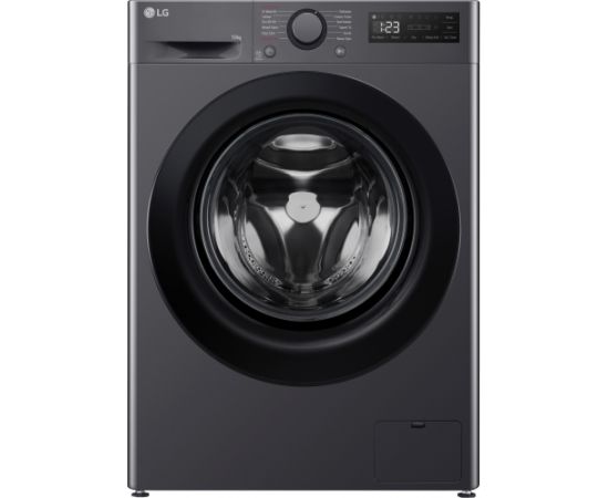 LG F4WR510SBM veļas mašīna ar tvaika funkciju 10kg 1400rpm Antracīts/Melns