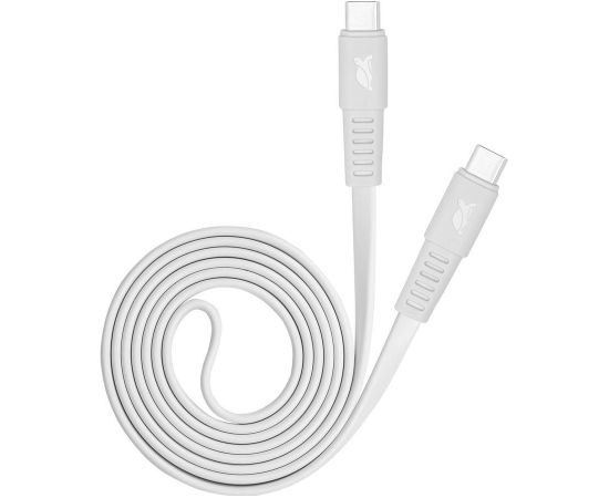 CABLE USB-C TO USB-C 1.2M/WHITE PS6005 WT12 RIVACASE