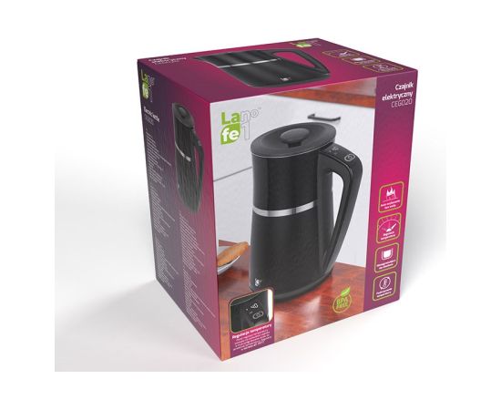 Electric kettle with temperature control 1.7 l 2200 W LAFE CEG020