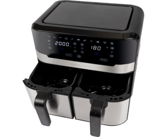 ProfiCook PC-FR 1242 H, hot air fryer (black/stainless steel)