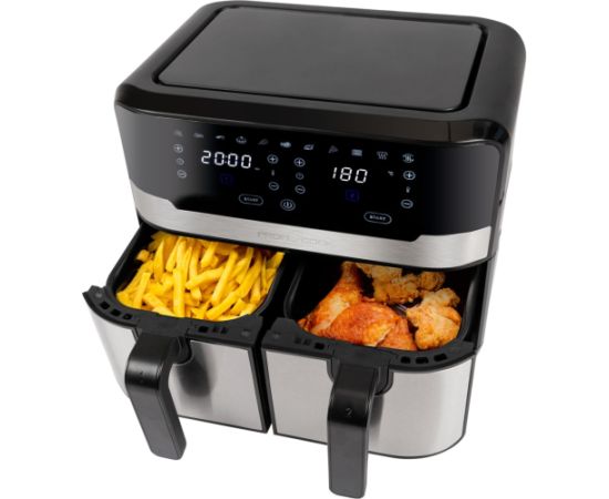 ProfiCook PC-FR 1242 H, hot air fryer (black/stainless steel)