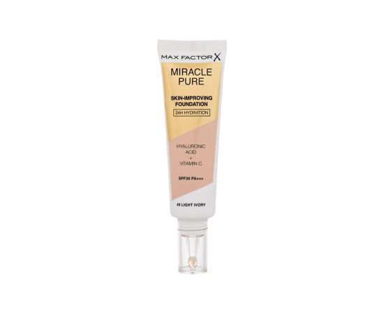 Max Factor Miracle Pure / Skin-Improving Foundation 30ml SPF30