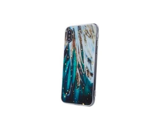 iLike Samsung  Galaxy A54 5G feathers Gold Glam case