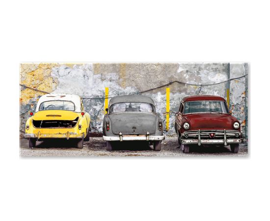 Foto glezna 50x125cm COLORFUL CARS