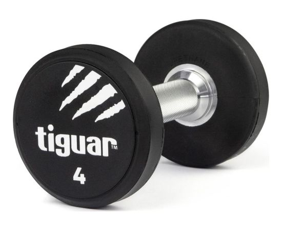 Tiguar hantel TI-WHPU0040 gumowany 1 x 4 kg