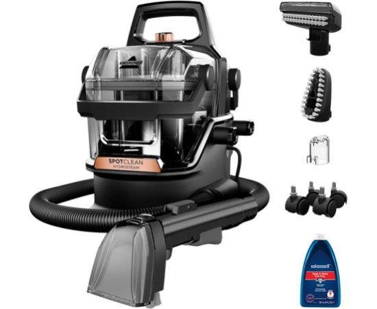 Paklāju un mēbeļu tīrītājs ar mazgāšanu un tvaiku Bissell SpotClean HydroSteam Pro 3700N, 1000W, 1.9l