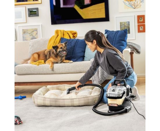 Paklāju un mēbeļu tīrītājs ar mazgāšanu un tvaiku Bissell SpotClean HydroSteam Pro 3700N, 1000W, 1.9l