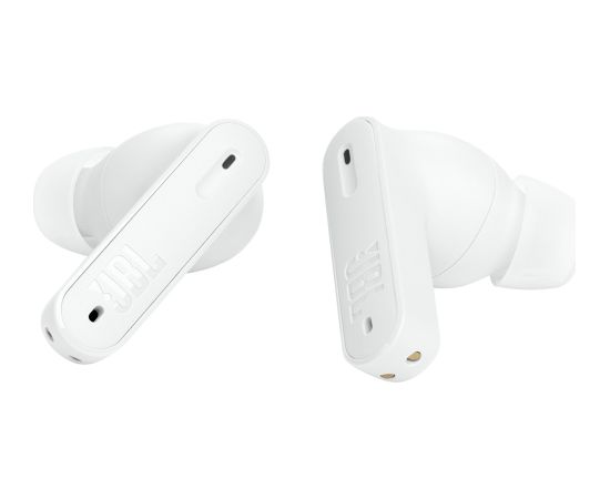 JBL wireless earbuds Tune Beam, white