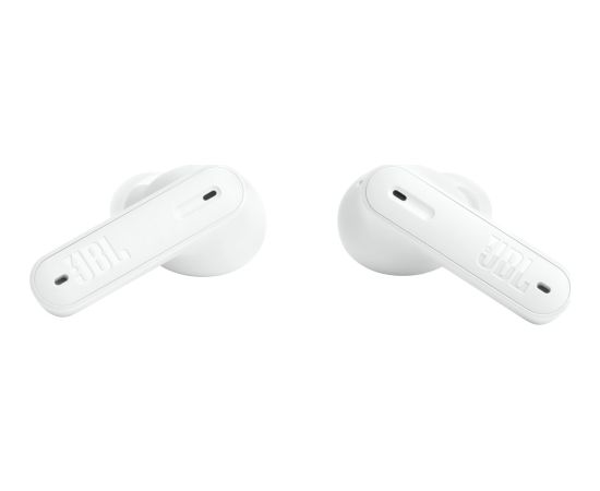 JBL wireless earbuds Tune Beam, white