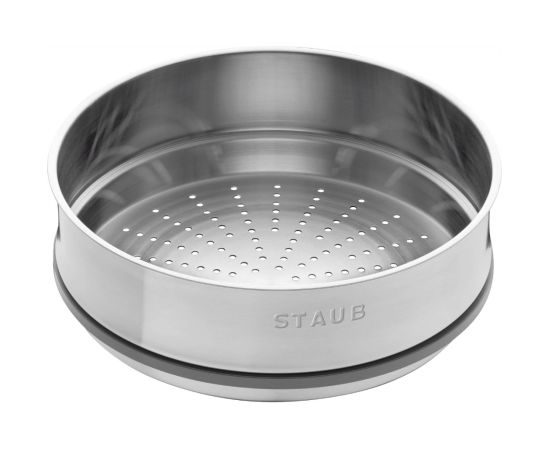 Zwilling Garnek żeliwny okrągły z wkładem STAUB La Cocotte 40508-819-0 - 3.8 ltr. grafitowy