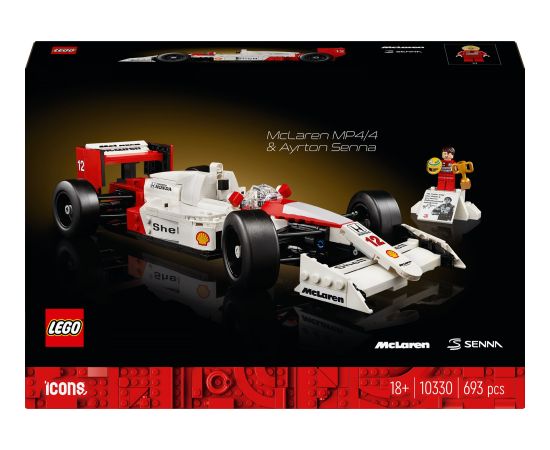 LEGO Icons McLaren MP4/4 i Ayrton Senna (10330)