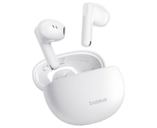 Earphones TWS Baseus Bowie E12 (white)