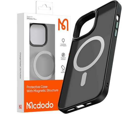 Magnetic case McDodo for iPhone 14 (black)