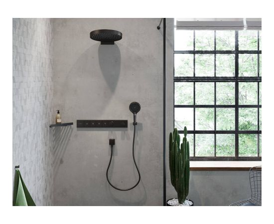 Hansgrohe rokas duša Rainfinity 130 3jet, EcoSmart, brushed black chrome