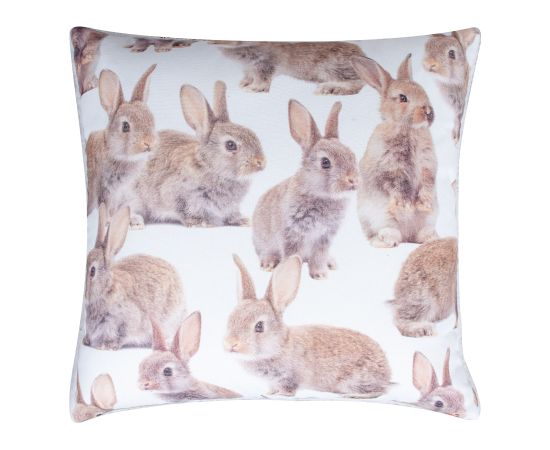 Pillow HOLLY 45x45cm, rabbits