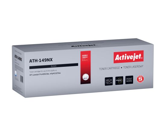 Activejet toner ATH-149NX (replacement HP 149X W1490X; Supreme; 9500 pages; black)