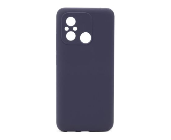 Connect Xiaomi  Redmi 12C Premium Soft Touch Silicone Case Midnight Blue