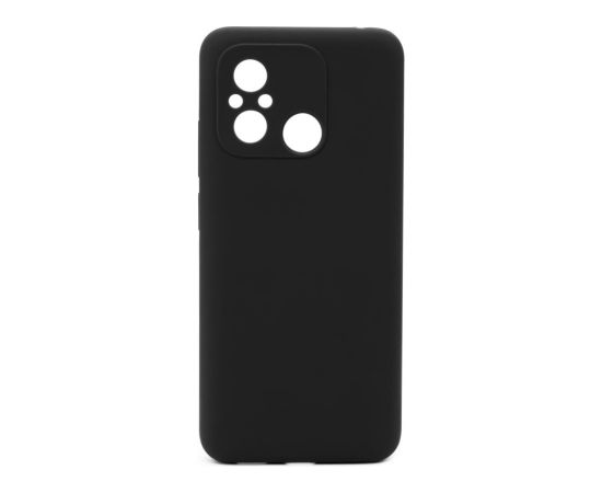 Connect Xiaomi  Redmi 12C Premium Soft Touch Silicone Case Black