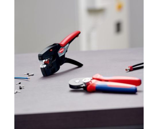 KNIPEX NexStrip electrician's multi-tool, stripping pliers (black/red)