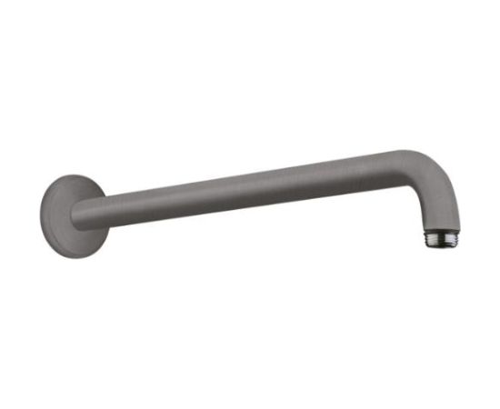 Hansgrohe dušas galvas turētājs, 389 mm, brushed black chrome