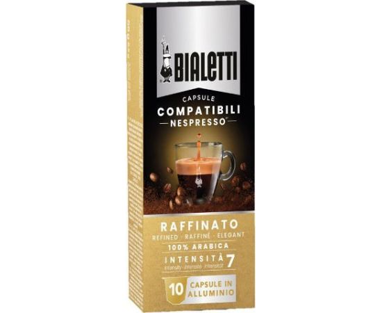 Kafijas kapsulas Bialetti - Nespresso Raffinato - 10 gb