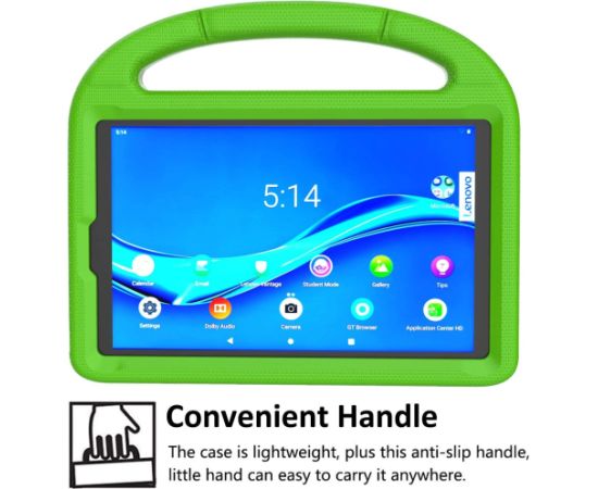 Case Shockproof Kids Samsung X200/X205 Tab A8 10.5 2021 green