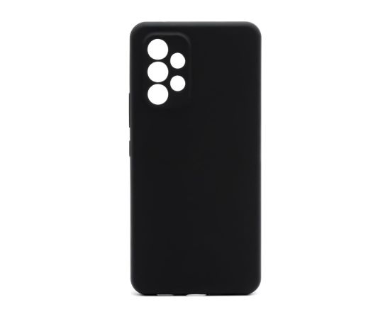Connect Samsung  Galaxy A53 Premium Soft Touch Silicone Case Black