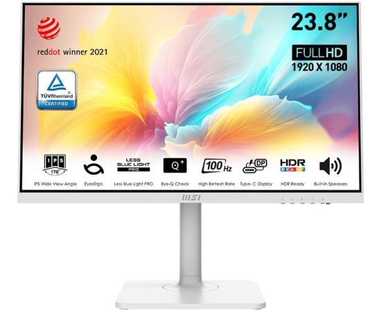 MSI Modern MD2412PW Monitors 23.8" / 1920 X 1080 / 60 Hz