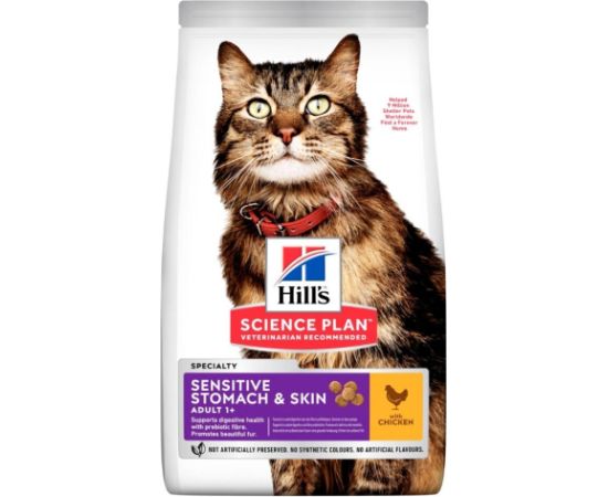 HILL'S SP Sensitive Stomach & Skin Adult Chicken - dry cat food - 7kg