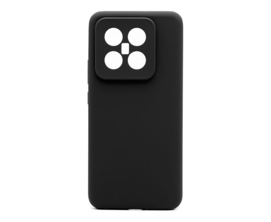 Connect Xiaomi  14 Pro Premium Quality Magnetic Soft Touch Silicone Case Black