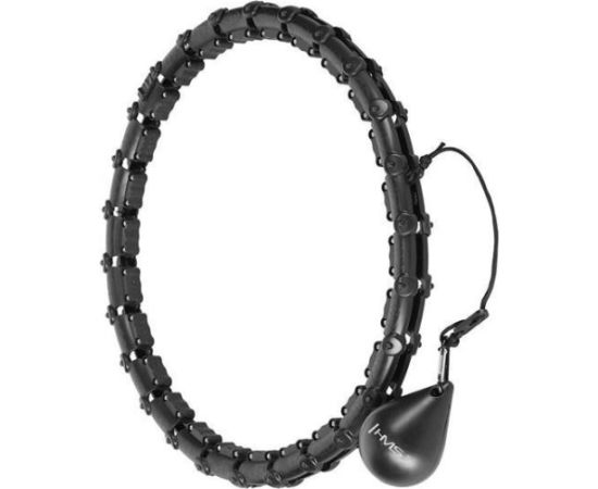 HHW11 PLUS SIZE HULA HOOP BLACK WITH WEIGHT HMS