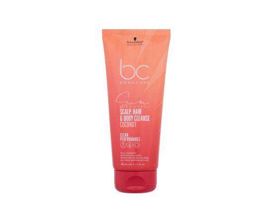 Schwarzkopf BC Bonacure Sun Protect / Scalp, Hair & Body Cleanse Coconut 200ml