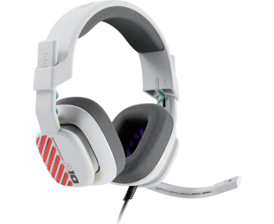 LOGITECH ASTRO A10 Wired Gaming Headsets - STAR KILLER BASE - WHITE - 3.5 MM