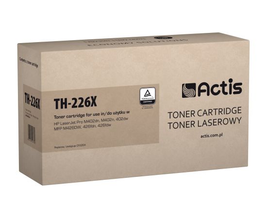 Actis TH-226X toner (replacement for HP 26X CF226X; Standard; 9000 pages; black)