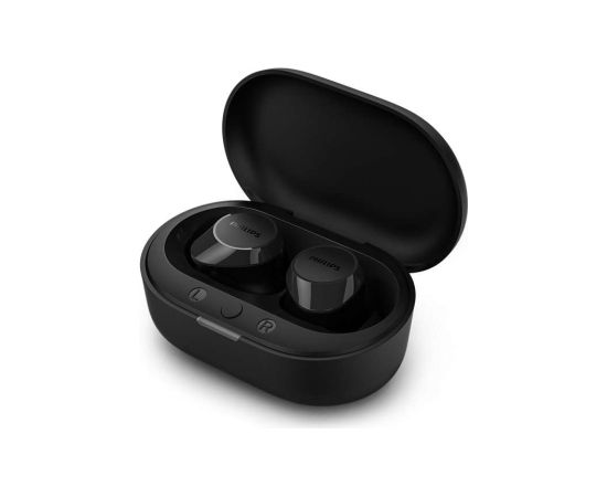 PHILIPS TAT1209BK/00 in-ear true bezvadu austiņas ar portatīvo uzlādes ietvaru, melnas -