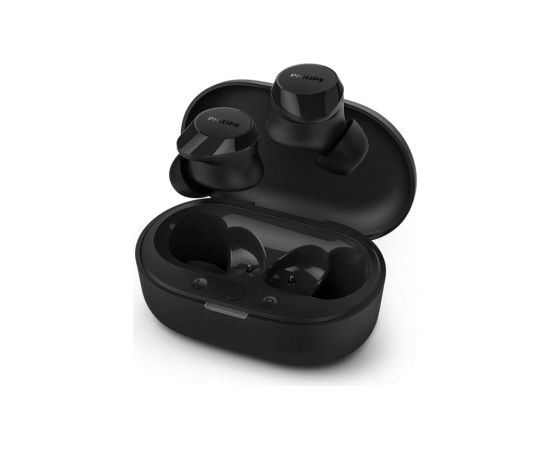 PHILIPS TAT1209BK/00 in-ear true bezvadu austiņas ar portatīvo uzlādes ietvaru, melnas -