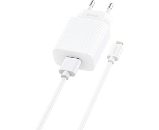 Charger Foneng EU28 2.4A + USB-A to Lighning cable